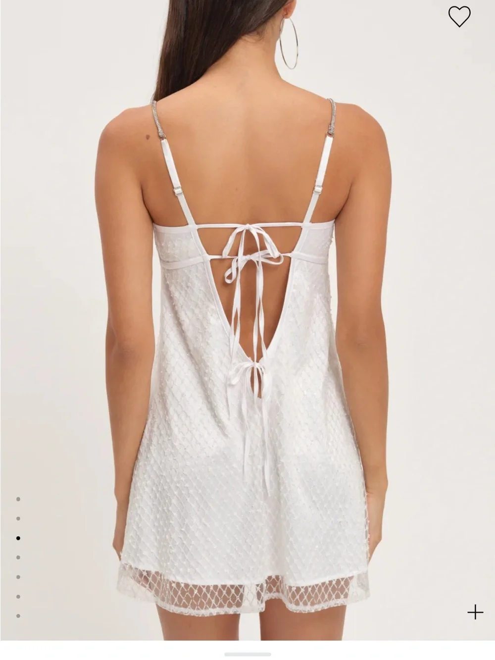For Love & Lemons Glitter Slip Dress - Picture 2 of 4